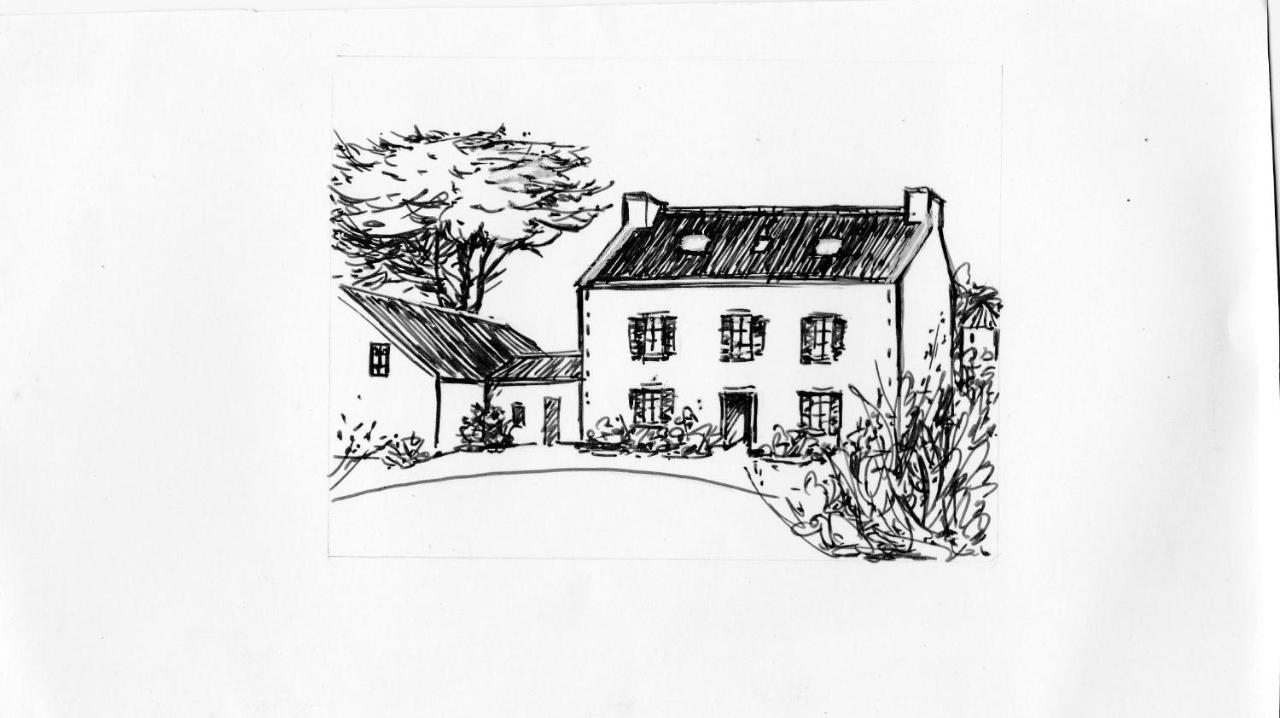 Les Chambres D'Hotes Du Cosquer Beuzec-Cap-Sizun Eksteriør bilde